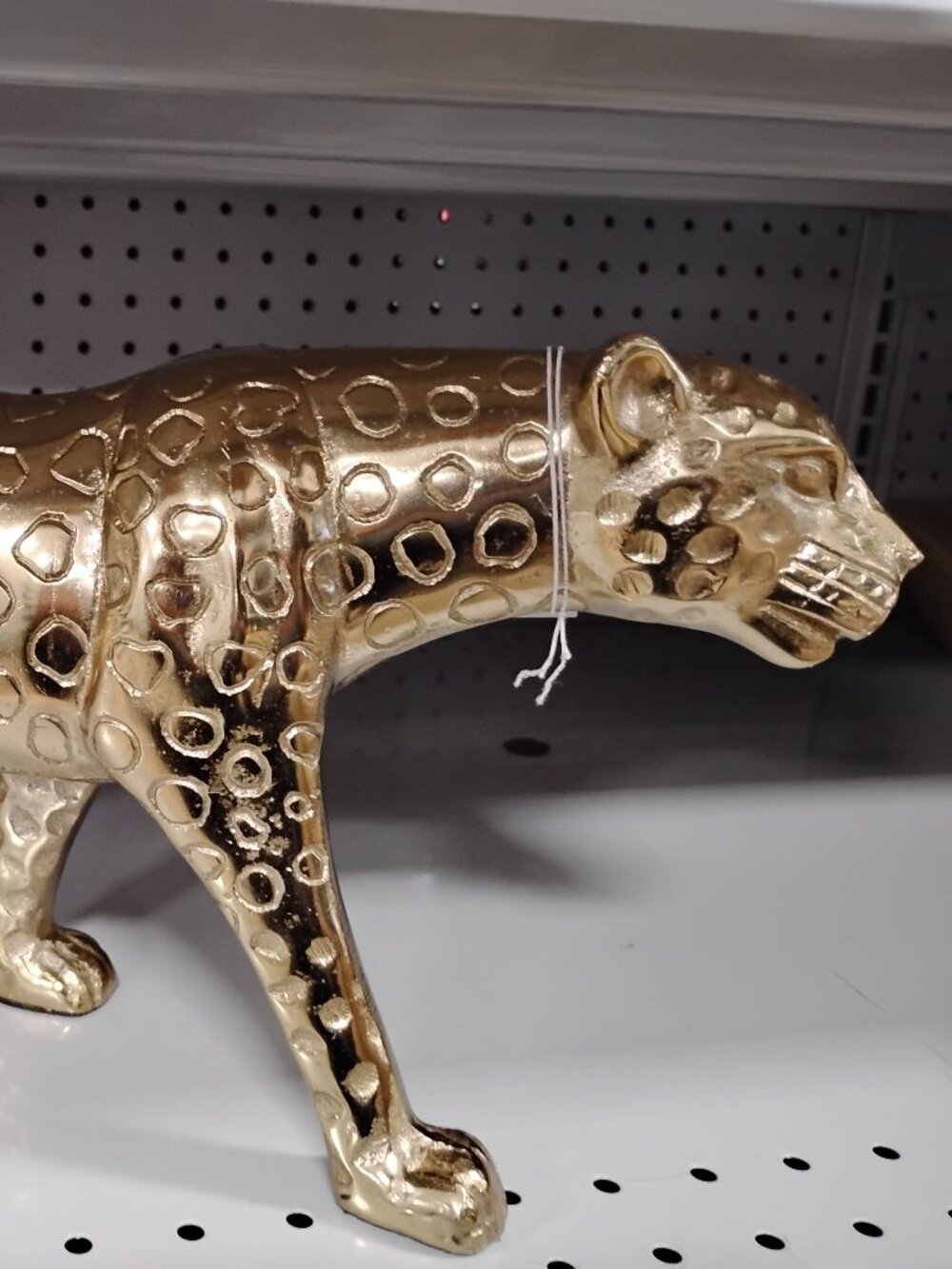 New Gold Leopard Figurine